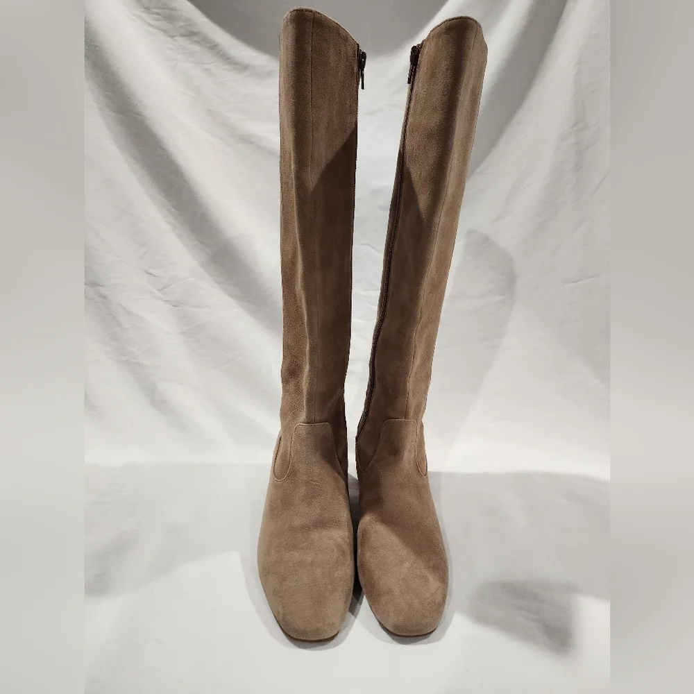 Alex Marie Suede Leather Tan Knee-High Women's Boots Dillards Exclusive
